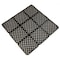 Rhino Mats E-Series Drainage Mat, Rubber, Drainage Holes, 3 ft W x 3 ft L, Black DX-3636B - alternate 5